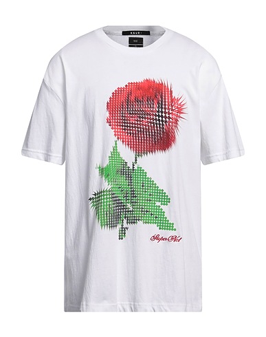 KSUBI T-Shirt Weiß 100% Baumwolle