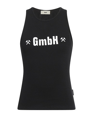 GMBH Vest Black 95% Organic cotton, 5% Elastane