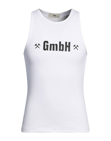 GMBH Tank top White 95% Organic cotton, 5% Elastane