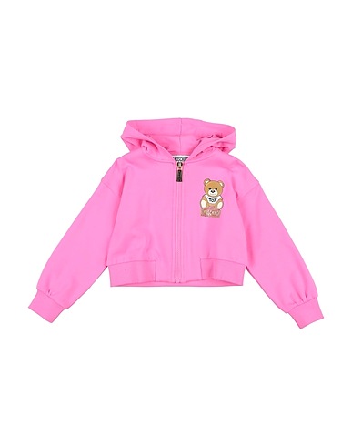 MOSCHINO KID Sweatshirt Pink 95% Cotton, 5% Elastane