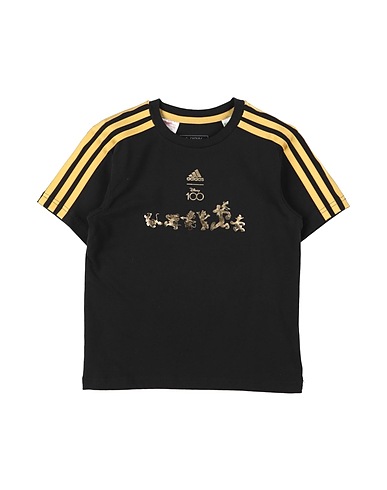 ADIDAS ORIGINALS T-shirt LK DY 100 T Black 93% Cotton, 7% Elastane