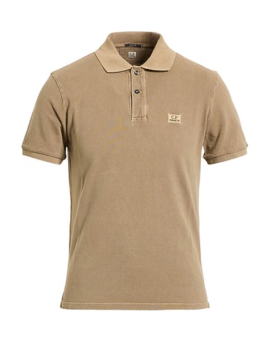 C.P. COMPANY Polo Khaki 100% Cotone