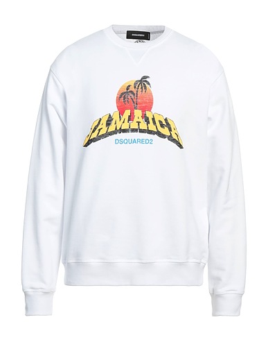 DSQUARED2 Sweatshirt White 100% Cotton