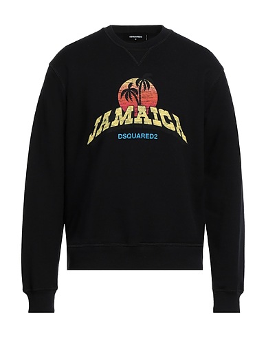 DSQUARED2 Sweat-shirt Noir 100% Coton