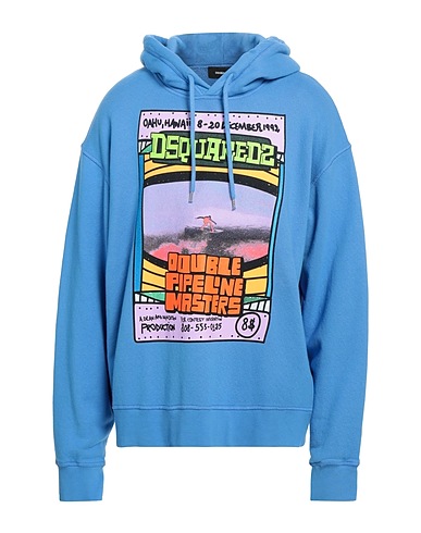 DSQUARED2 Felpa Blu chiaro 100% Cotone
