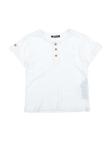 NEVER TOO T-Shirt Off white 55% Leinen, 45% Baumwolle