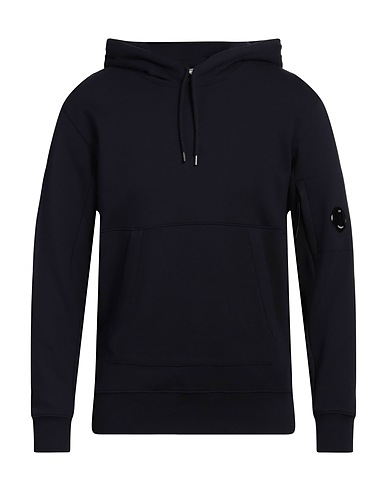 C.P. COMPANY Hooded track jacket  Midnight blue 100% Cotton