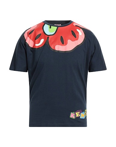KENZO T-shirt Midnight blue 100% Cotton