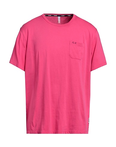 SUN 68 T-shirt Fuchsia 100% Cotton