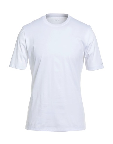 PEOPLE OF SHIBUYA Basic T-shirt White 100% Cotton
