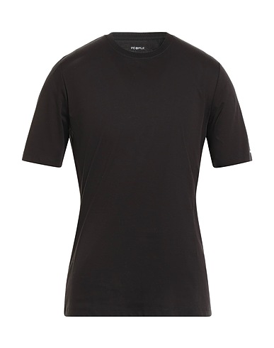 PEOPLE OF SHIBUYA Basic T-Shirt Schwarz 100% Baumwolle
