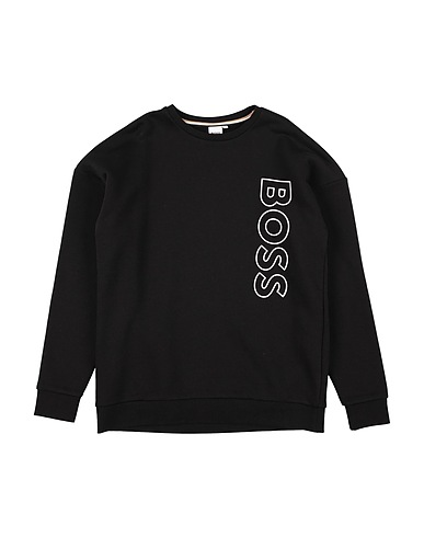 BOSS Felpa Nero 87% Cotone, 13% Poliestere, Elastan