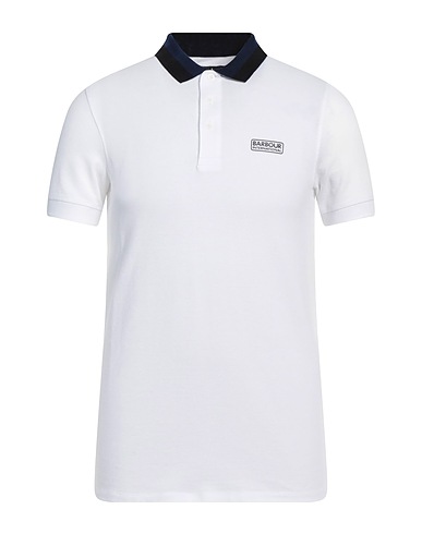 BARBOUR Polo shirt White 100% Cotton