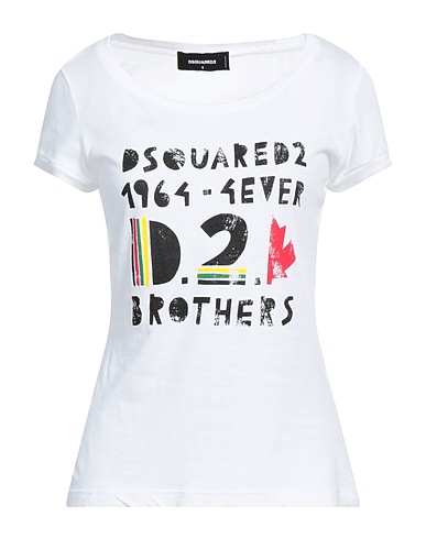 DSQUARED2 Ｔシャツ ホワイト コットン 100%