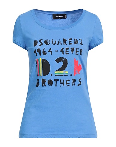 DSQUARED2 T-shirt Light blue 100% Cotton