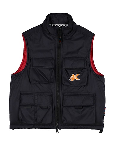 SUN 68 Gilet Black 100% Polyamide