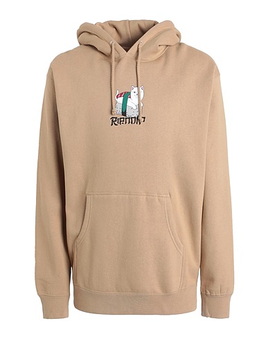 RIPNDIP Hooded track jacket  Sushi Nerm Hoodie
 Sand 100% Cotton