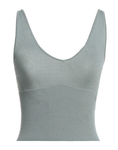 GUESS Top Sage green 30% Modal, 26% Nylon, 24% Polyester, 20% Rayon