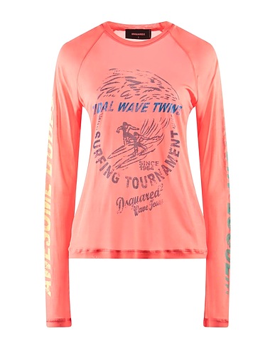 DSQUARED2 T-shirt Salmon pink 100% Viscose