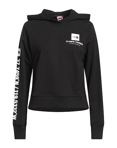 THE NORTH FACE Hoodie Schwarz 100% Baumwolle