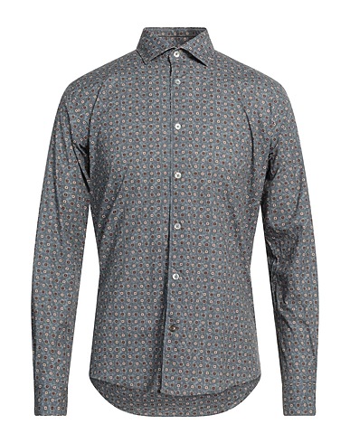 ALLEY DOCKS 963 Patterned shirt 97% Cotton, 3% Elastane