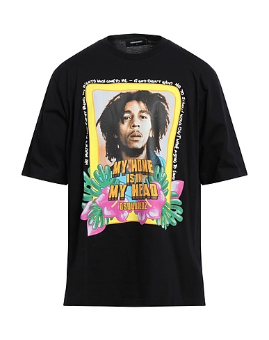DSQUARED2 T-shirt Black 100% Cotton