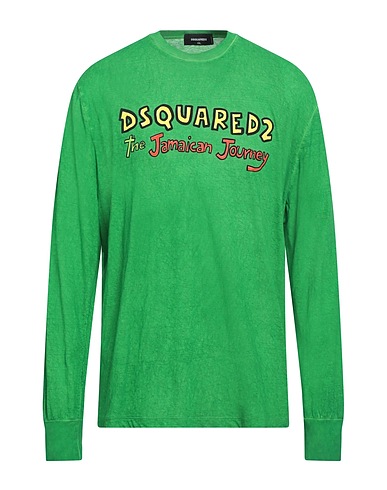 DSQUARED2 T-shirt Verde 100% Cotone