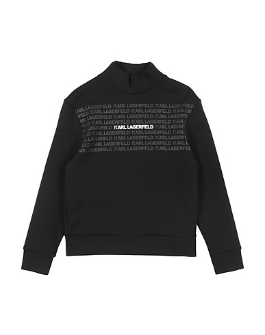 KARL LAGERFELD Felpa Nero 79% Cotone, 17% Poliestere, 4% Elastan