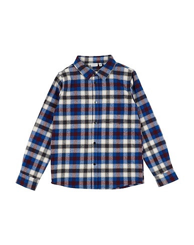 NAME IT® Patterned shirt Blue 100% Cotton