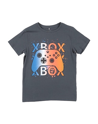NAME IT® T-shirt Charcoal 95% Cotton, 5% Elastane