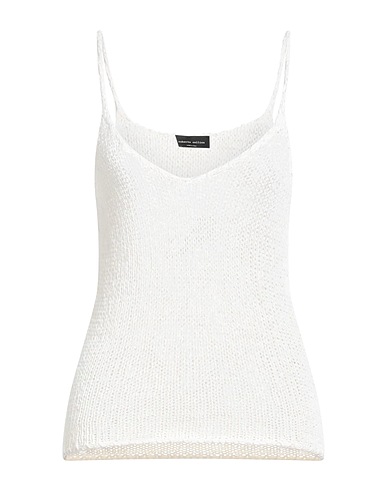ROBERTO COLLINA Top Ivory 66% Cotton, 34% Polyamide