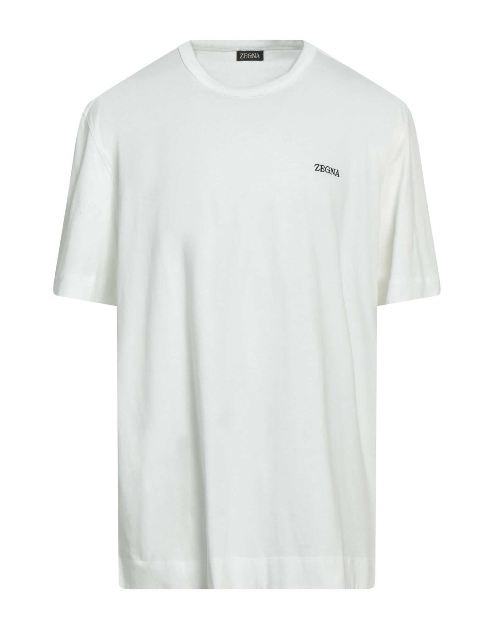 Tシャツ・カットソー AERONAUTICA MILITARE Men T Shirts 251TS2426J680 73100 White AERONAUTICA MILITARE | White Men's Basic T-shirt | YOOX