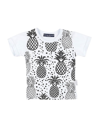 MANUELL & FRANK T-shirt White 100% Cotton