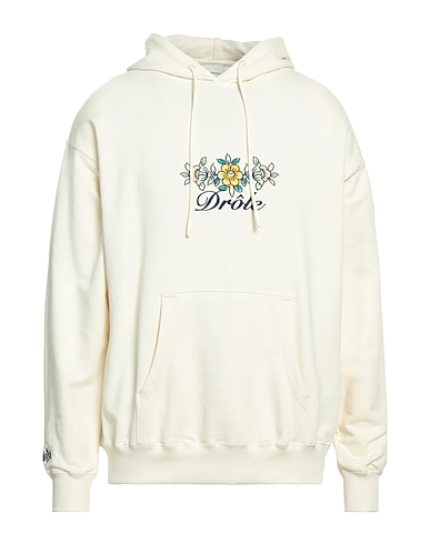 DRÔLE DE MONSIEUR Hoodie Weiß 100% Baumwolle