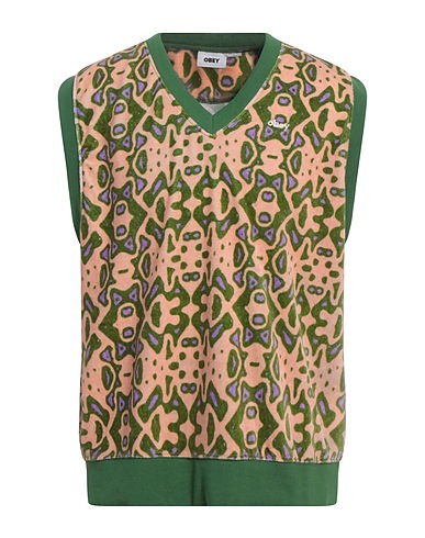 OBEY Sweatshirt Pink 80% Cotton, 20% Polyester