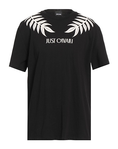JUST CAVALLI T-shirt Noir 100% Coton