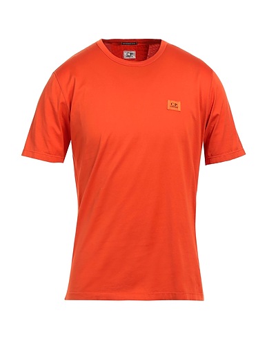 C.P. COMPANY Basic T-Shirt Orange 100% Cotton