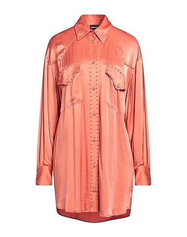 JUST CAVALLI Shirts Salmon pink 100% Viscose