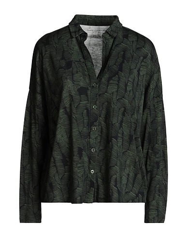 MAJESTIC FILATURES Patterned shirts & blouses Dark green 67% Lyocell, 33% Cotton