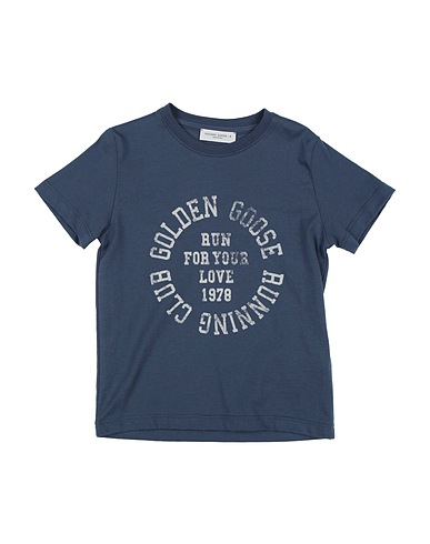 GOLDEN GOOSE T-shirt Avio 100% Cotone