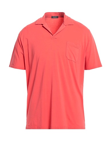 ROSSOPURO Polo shirt Coral 100% Cotton