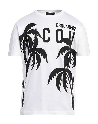 DSQUARED2 T-shirt Bianco 100% Cotone