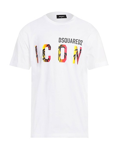 DSQUARED2 T-Shirt Weiß 100% Baumwolle