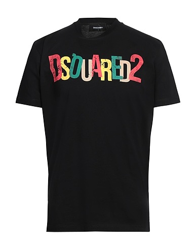 DSQUARED2 T-shirt Black 100% Cotton