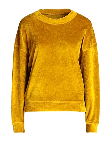 MAJESTIC FILATURES Felpa Senape 48% Cotone, 48% Modal, 4% Elastan