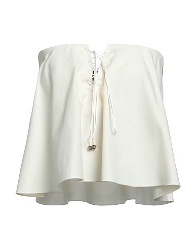 ROCHAS Top Cream 73% Cotton, 27% Polyester