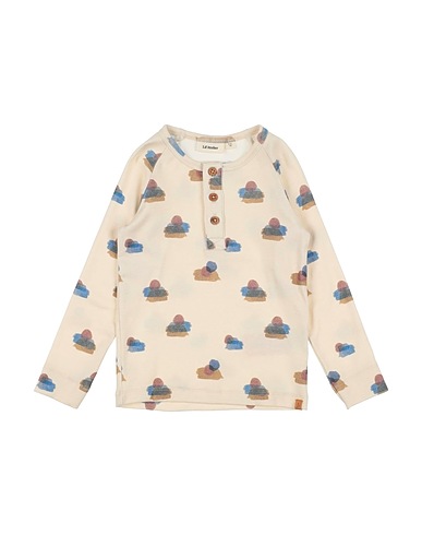 LIL' ATELIER T-shirt Beige 57% Cotone organico, 38% Tencel™, 5% Elastan
