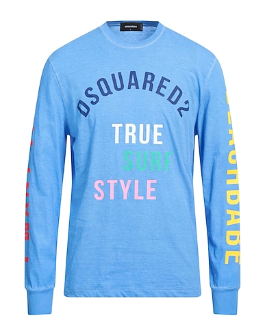 DSQUARED2 Camiseta Azul profundo 100% Algodón
