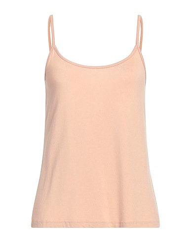 FERRANTE Camiseta de tirantes Rosa palo 95% Viscosa, 5% Elastán
