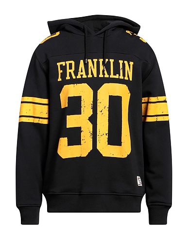 FRANKLIN & MARSHALL Hooded track jacket  Black 100% Cotton